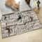 Absorbent Wooden Print Door Mat Washable Non Slip Entrance Floor Rug 3