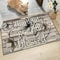 Absorbent Wooden Print Door Mat Washable Non Slip Entrance Floor Rug 3