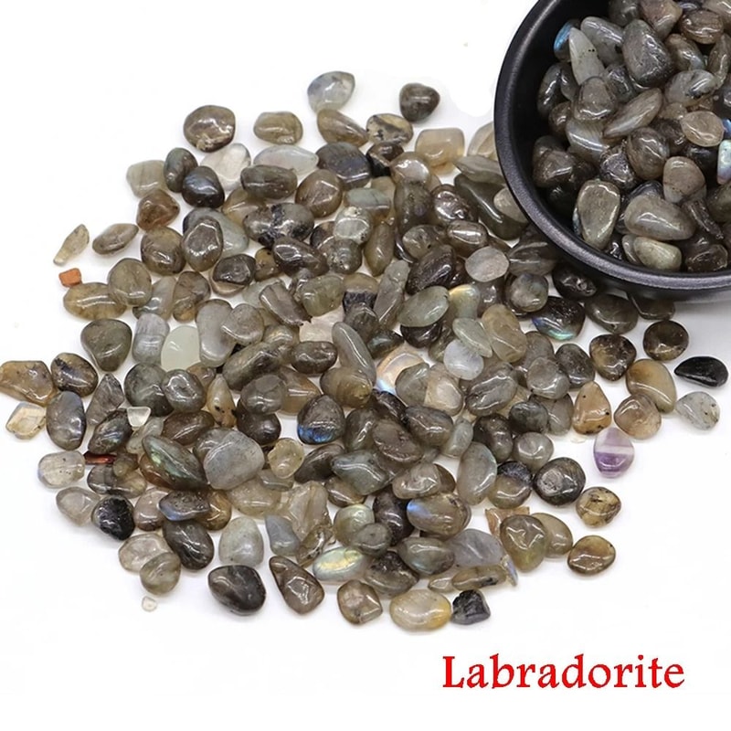 Natural Agate Crystal Chips Stone Gravel For Aquarium Decor And Crafts 15