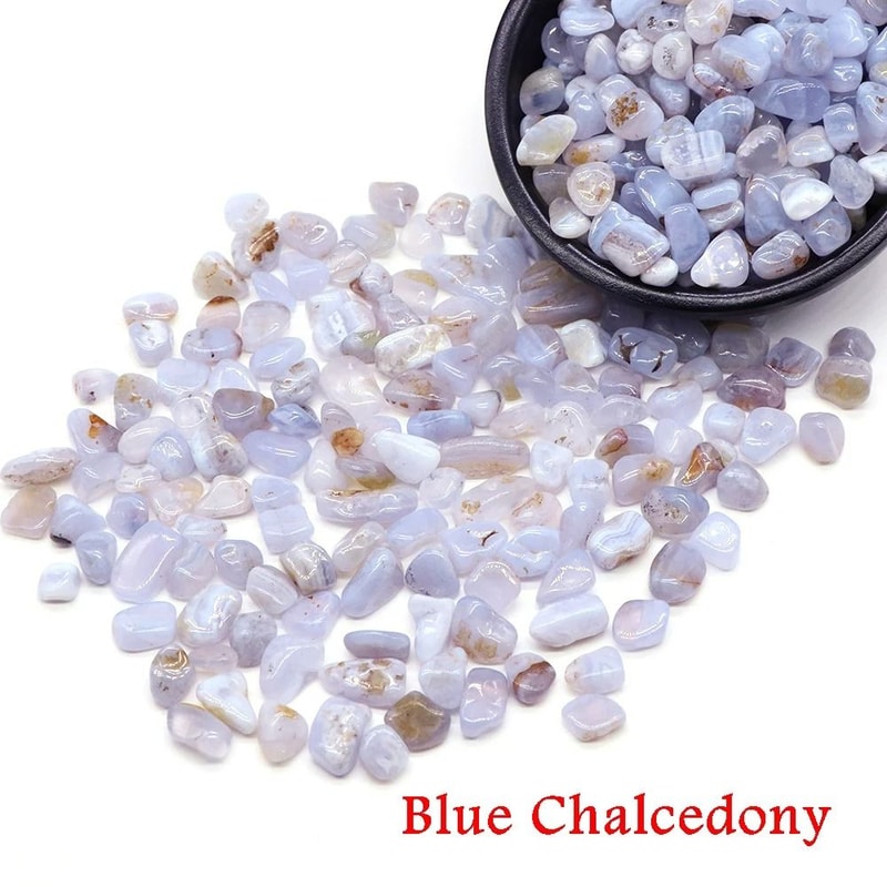 Natural Agate Crystal Chips Stone Gravel For Aquarium Decor And Crafts 23