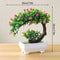 Artificial Bonsai Tree Small Potted Plant Tabletop Decor Ornament 11