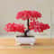 Artificial Bonsai Tree Small Potted Plant Tabletop Decor Ornament 16