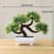 Artificial Bonsai Tree Small Potted Plant Tabletop Decor Ornament 17