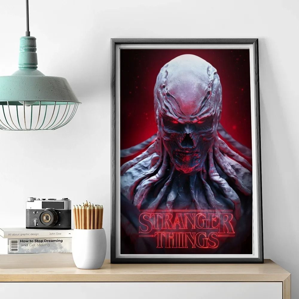 Stranger Things Canvas Poster Retro TV Series Wall Art Print 9