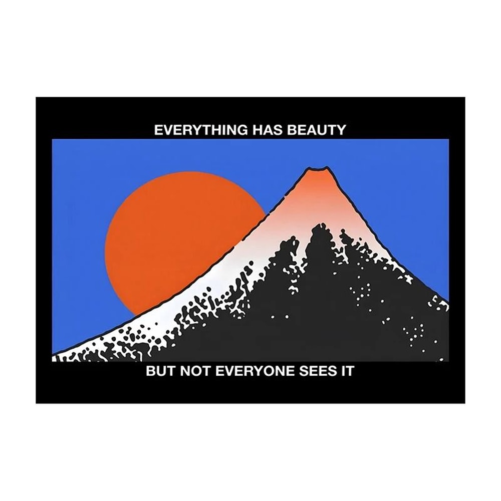 Japanese Koi Fish Canvas Wall Art Abstract Frameless Poster Decor 10