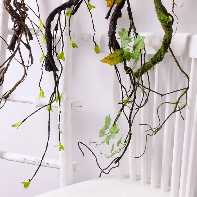 Artificial Rattan Vine Decorative Branch For Wedding And Rustic Wall Decor 9
