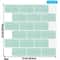 3D Peel And Stick Tiles Waterproof Kitchen Wall Sticker Set 4