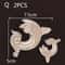 Wood Carving Onlays Corner Appliques Decorative Trim For Furniture 0