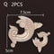 Wood Carving Onlays Corner Appliques Decorative Trim For Furniture 0