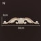 Decorative Wood Appliques Carved Onlays Trim For Furniture And Wall Decor 10