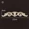 Decorative Wood Appliques Carved Onlays Trim For Furniture And Wall Decor 6