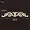 Decorative Wood Appliques Carved Onlays Trim For Furniture And Wall Decor 7