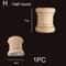 Half Round Wood Column Cap Roman Carved Applique For Furniture Decor 24