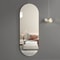 Arched Acrylic Full Length Mirror Self Adhesive Frameless Wall Mirror 5