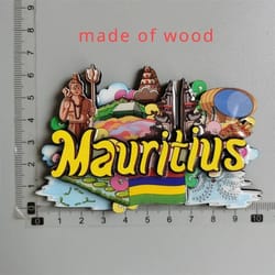 mauritius fridge magnet dodo travel souvenir decorative collection