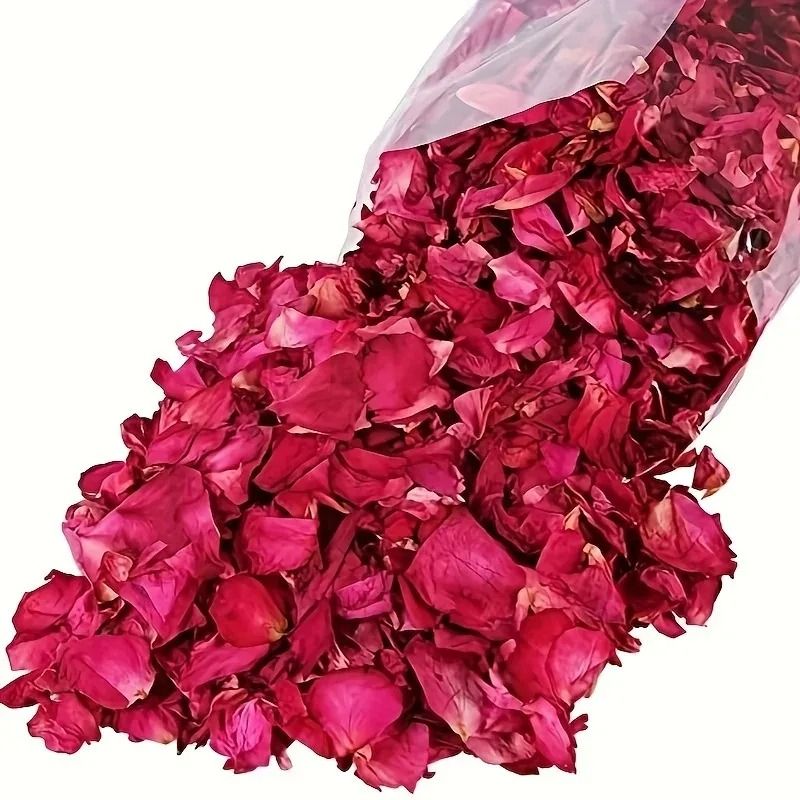 Natural Dried Rose Petals For Bath Aromatherapy Spa And Wedding Decor 7