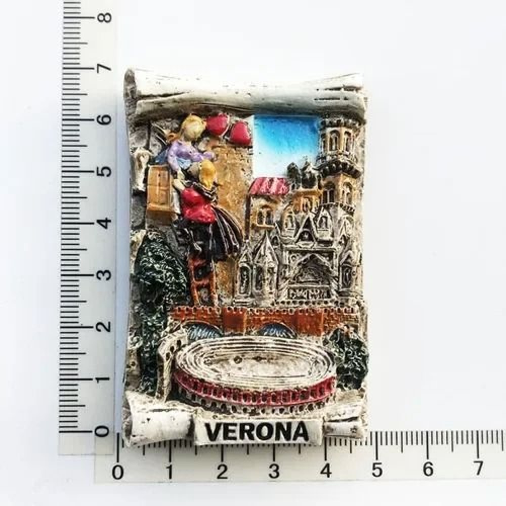 Verona Italy Souvenir Fridge Magnet City Landmark Travel Decor 8