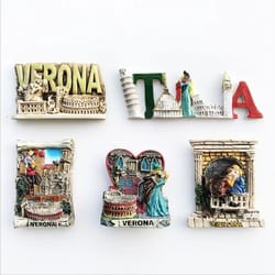 verona italy souvenir fridge magnet city landmark travel decor