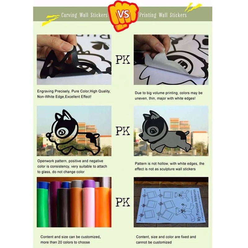 Personalized Name Wall Sticker Custom Vinyl Decal For Kids Room Nursery 4