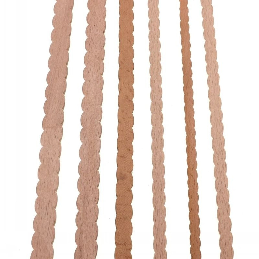 Decorative Wood Carved Applique Twist Design Furniture And Door Trim 0