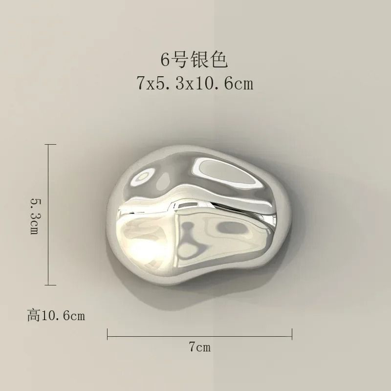 Modern Abstract Stone Wall Hanging Decor Minimalist Pendant Ornament 0