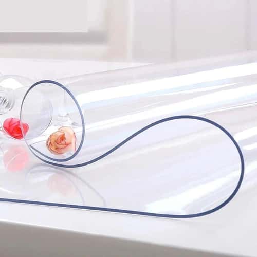 Clear PVC Table Protector Transparent Waterproof Table Cover Mat