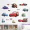 Cars Lightning McQueen Wall Stickers Cartoon Kids Room Wall Decals 3