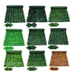 artificial ivy privacy fence panel green hedge screen for balcony garden
