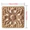 European Style Wood Corner Applique Floral Carved Furniture Trim 6