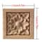 European Style Wood Corner Applique Floral Carved Furniture Trim 26
