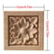 European Style Wood Corner Applique Floral Carved Furniture Trim 26