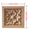 European Style Wood Corner Applique Floral Carved Furniture Trim 29