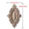 Upright Wood Carving Applique Strip Decorative Furniture Trim 3