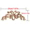 Upright Wood Carving Applique Strip Decorative Furniture Trim 27