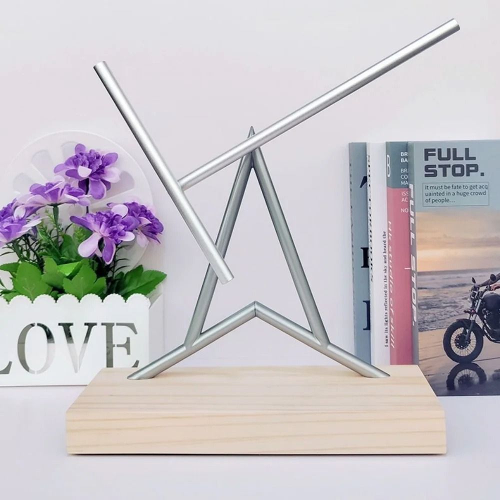 Newton Cradle Desk Toy Chaos Pendulum Kinetic Energy Office Decor 4