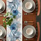 Coastal Ocean Linen Table Runner Beach Theme Dining Decor 4