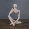 Minimalist Contemplation Sculpture Modern Abstract Human Decor Statue 1