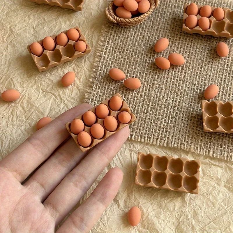 1 12 Scale Miniature Kitchen Set Realistic Dollhouse Decor Accessories 3