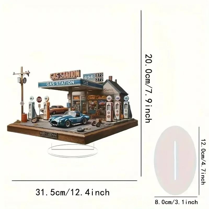 Eid Acrylic Mosque Table Decoration Ramadan Home Decor Centerpiece 10