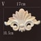 Natural Wood Carving Appliques Furniture Onlays Decorative Moulding For DIY Home Upgrade 9