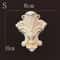 Natural Wood Carving Appliques Furniture Onlays Decorative Moulding For DIY Home Upgrade 12