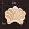 Natural Wood Carving Appliques Furniture Onlays Decorative Moulding For DIY Home Upgrade 3