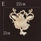 Natural Wood Carving Appliques Furniture Onlays Decorative Moulding For DIY Home Upgrade 29
