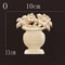 Natural Wood Carving Appliques Furniture Onlays Decorative Moulding For DIY Home Upgrade 19