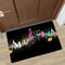 Music Print Kitchen Floor Mat Non Slip Entrance And Bathroom Runner Rug 3