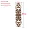 Unpainted Wood Carved Applique Decorative Furniture Onlay Corner Accent 7