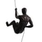 Rock Climbing Man Wall Sculpture Resin Athlete Decor Retro Hanging Art 2