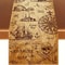 Pirate Treasure Linen Table Runner Adventure Theme Dining Table Decor 6