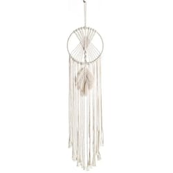 macrame dream catcher wall hanging bohemian tapestry for home and nursery decor