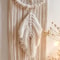 Macrame Dream Catcher Wall Hanging Bohemian Tapestry For Home And Nursery Decor 5